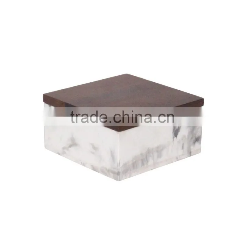 factory directly sale marble yellow kitchen canisters
