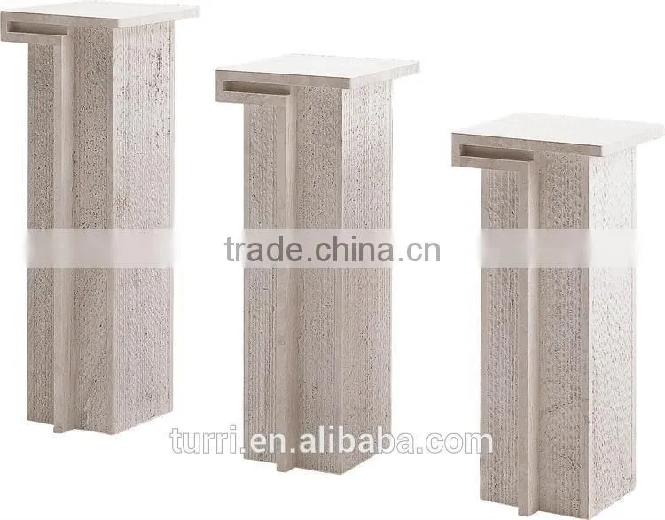 hot sale modern white travertine marble stone garden pergola