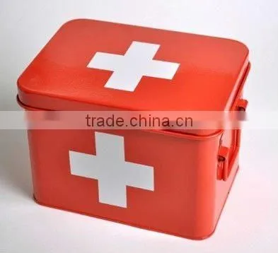 Set of 2 Metal Cake Bin