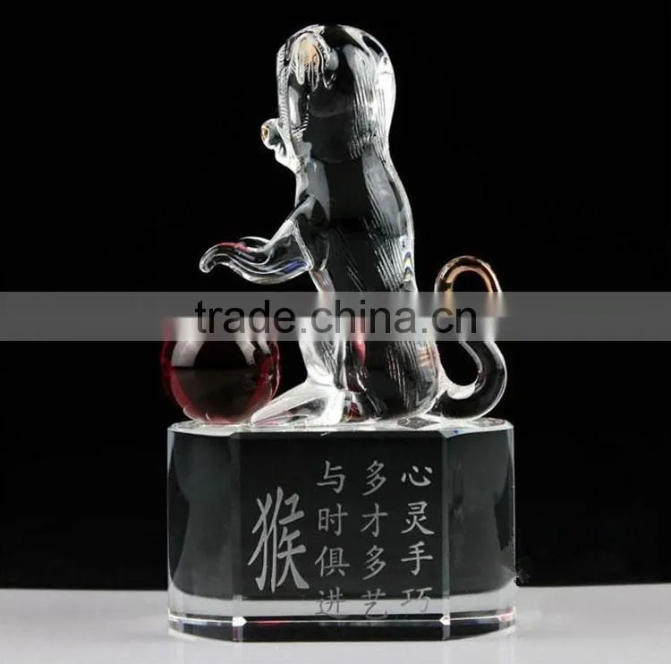 K9 crystal horse ornament for home decoration