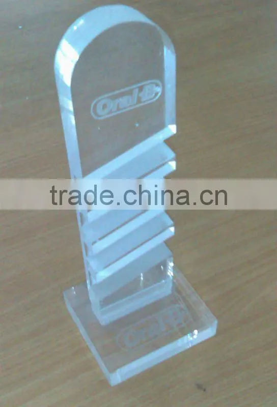 PC transparent vacuum form thick plastic display