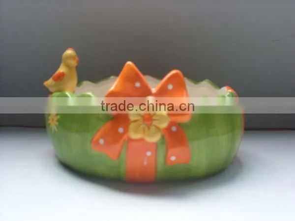 2013 hen decoration Ceramic easter crafts