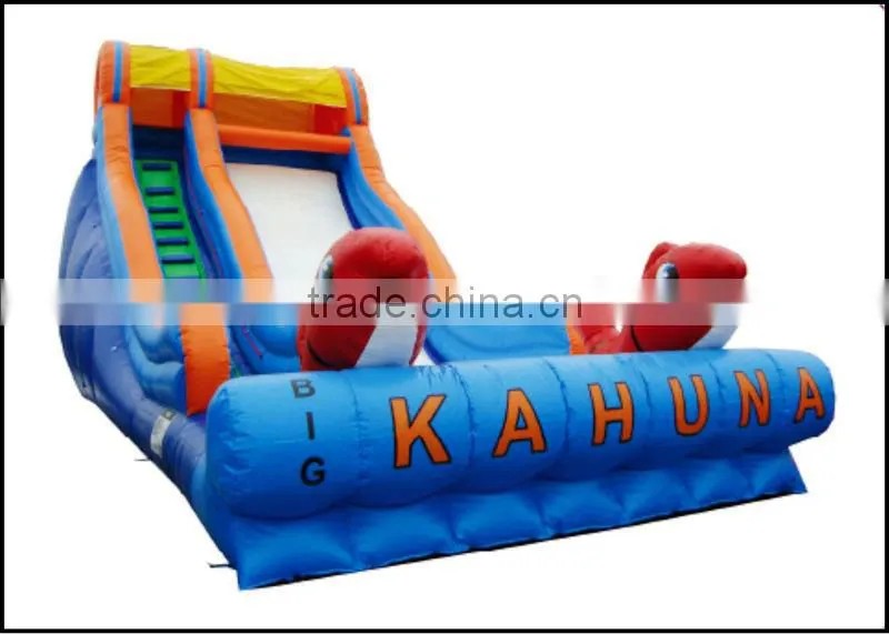 (HD-9606)Happy Island !Funny Safe Kids Inflatable Castle