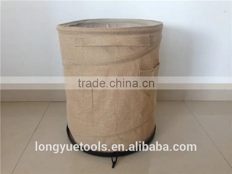 New design environmental folding jute bag for growing