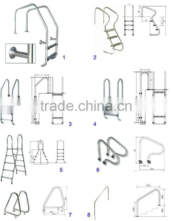 Swimming pool items water sports equipment