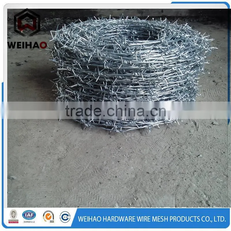 heavy duty hot-dipped galvanized barbed wire