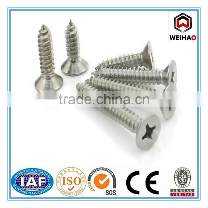 hot selling high qualiy stainless steel wood screw