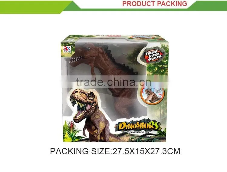 High quality plastic battery operated dinosaur toy game