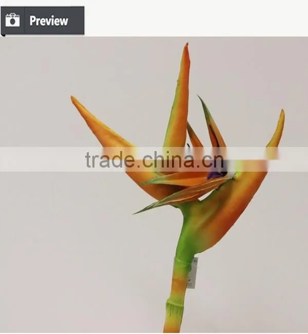 New arriving artificial 2heads Brazil Bird of paradise