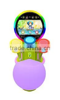 New design of Children Photo drum game machine for hot sale