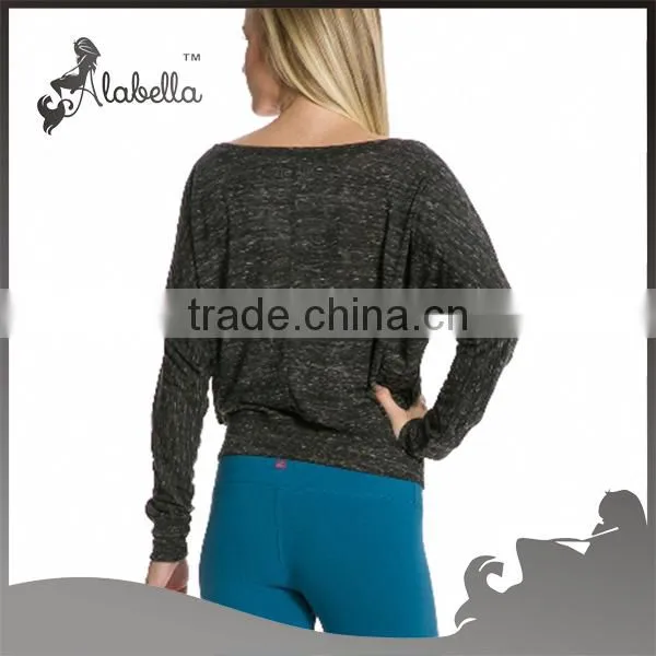 Yoga Wear Wholesale Fitness Tank Top Long Sleeve Woman Yoga Shirt