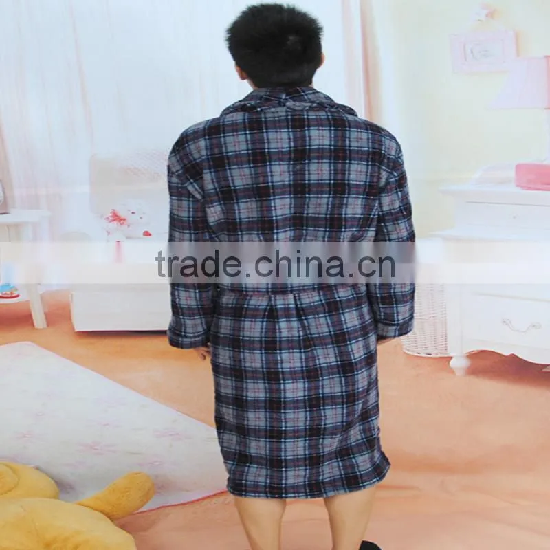 Cotton terry bathrobe, terry cloth beach robe