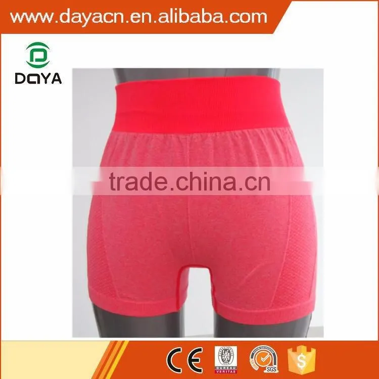 High quality running shorts seamless jacquard yoga shorts