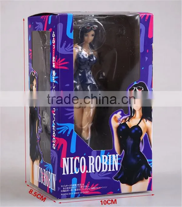 Hot Japanese Anime figure One Piece Robin figure 17cm One Piece 2 years later version action figure