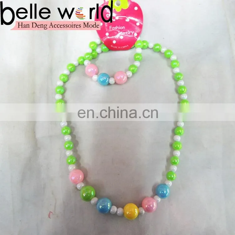 plastic necklace for kids jewelry