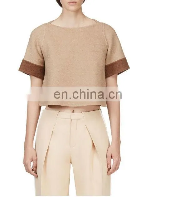 2014 fashion wool top