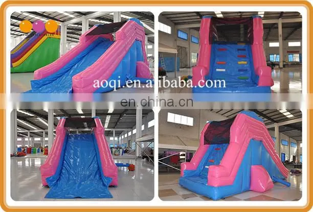 Kids mini used commercial wet and dry inflatable slide for sale