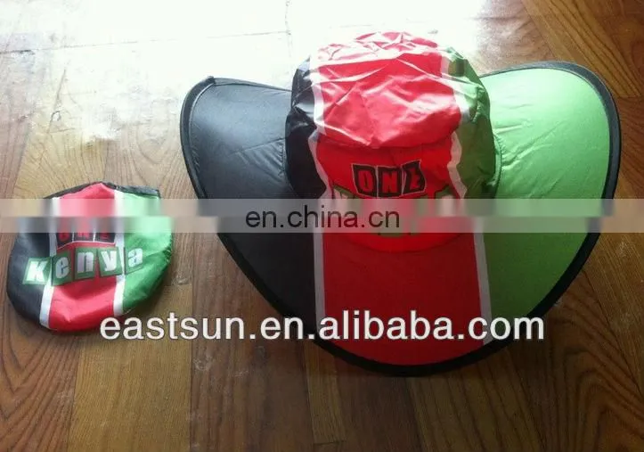 Promotional Pop Up Nylon Cowboy Hats