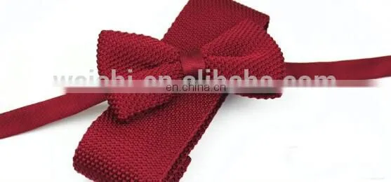 Men's Knitted Bowties and knit tie set