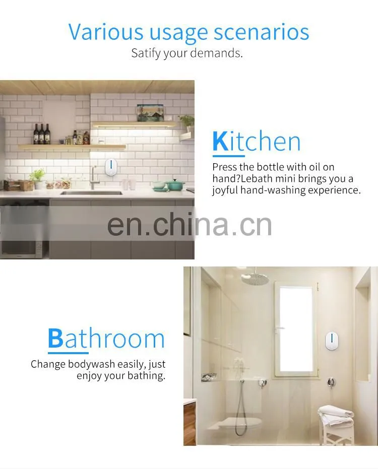Foam sensor pump automatic hand soap dispenser