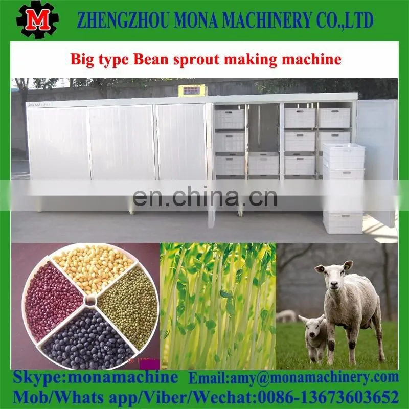 High Speed Widely Used Bean Grass Making Machine for sale