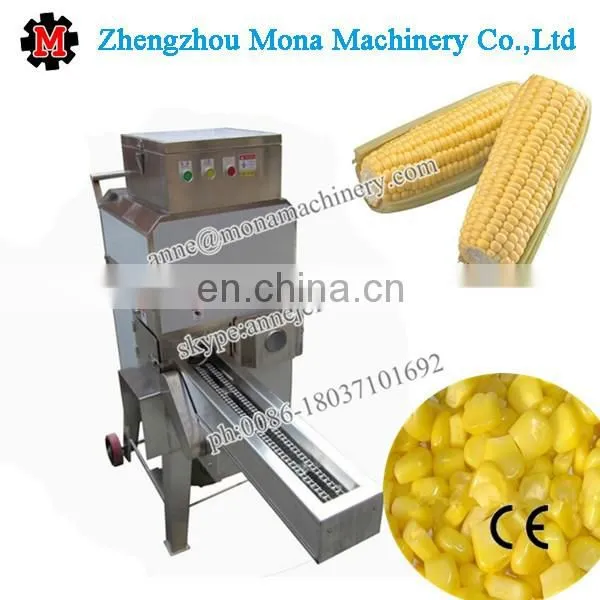 Manufacturer supply maize thresher machine/fresh corn sheller machine/stainless steel sweet fresh corn Threshing