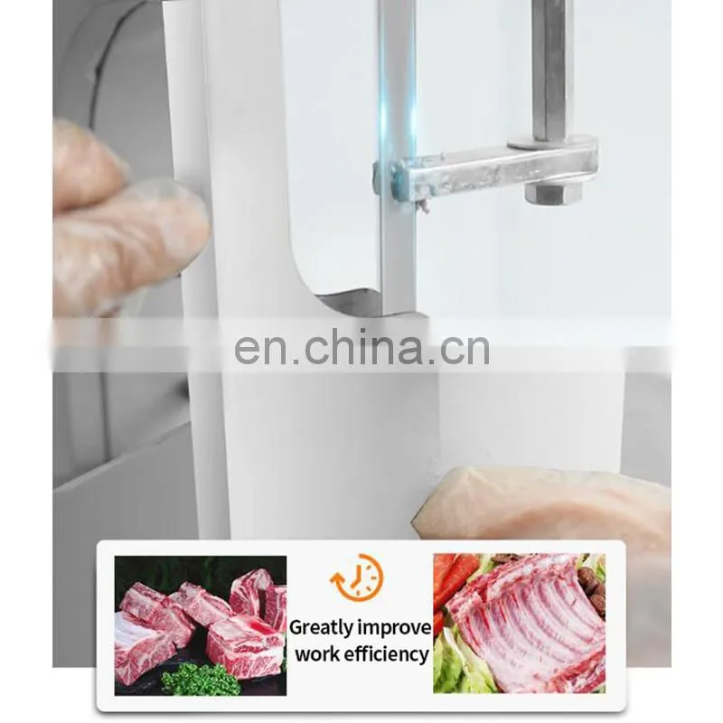 Electric commercial band saw frozen fish meat cutting machine / kitchen equipment bone saw/ portable meat saw machine