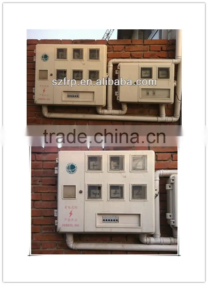 GRP / FRP meter box for electricity