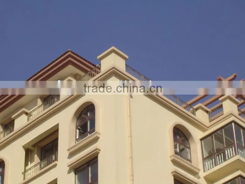 High quality plastic rainwater gutter pipes and fittings FRP