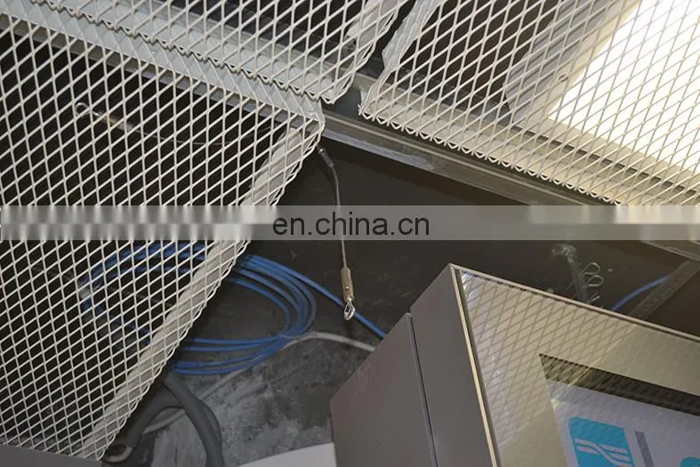 Aluminum Expanded Metal Mesh Building Facade Decorative