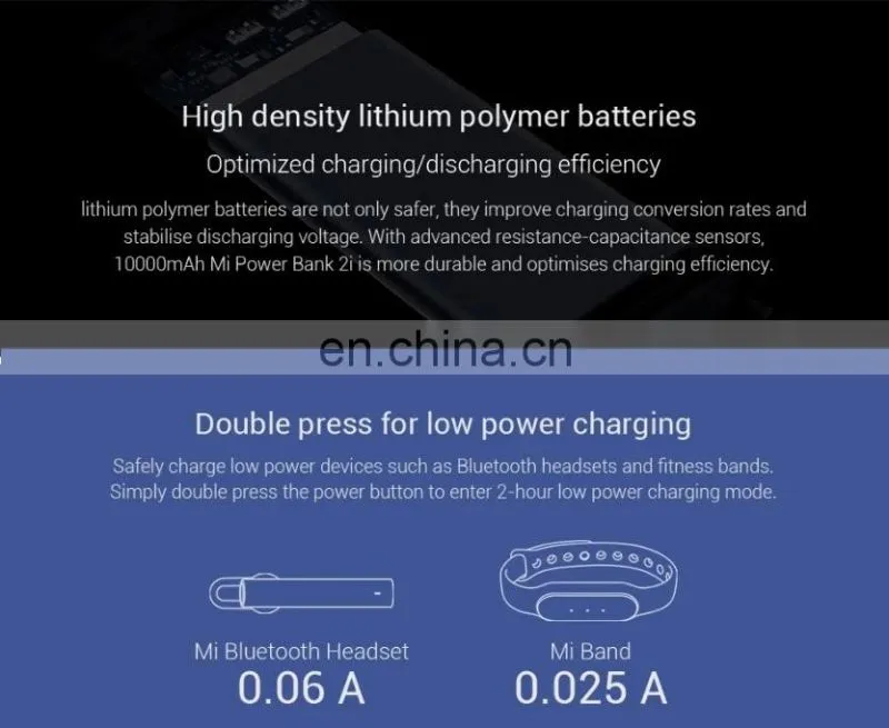 2020 Xiaomi Mi Power Bank 3 10000mAh USB Type C Two-Way 18W Quick Charging Powerbank External Battery Pack Portable Charger