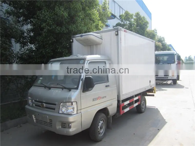 Foton 1ton refrigerated tank truck