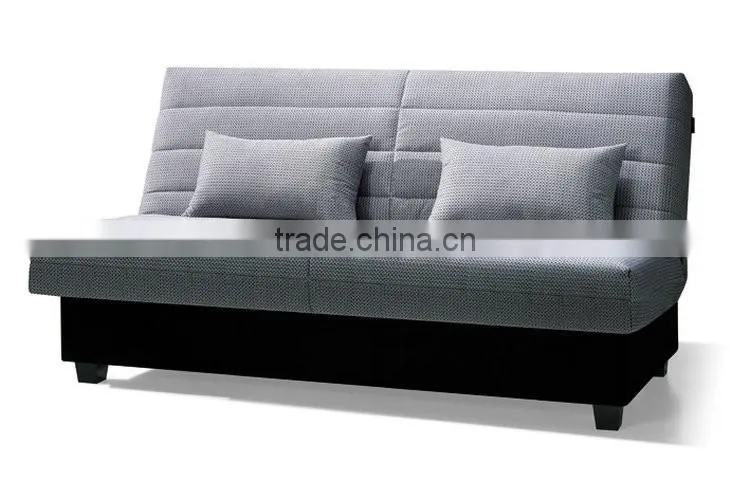 Living Room Two Seater Sofa Sleeper with Fabric Upholstery