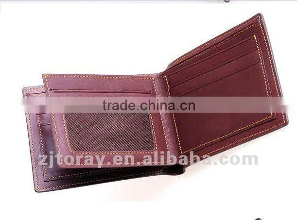Fashion high quality leather wallet for man