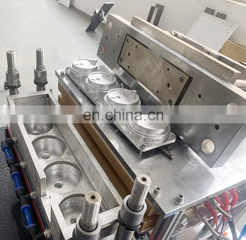 PCL420 Automatic plastic dissert blister tray vacuum forming machine, cold hot drink cup lid cover thermoforming equipment