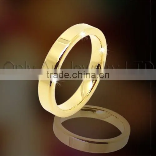 engraving tungsten ring costume fashion jewelry