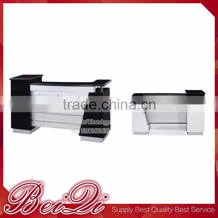 Customized Size Color Beauty Salon Checkout Counter Design