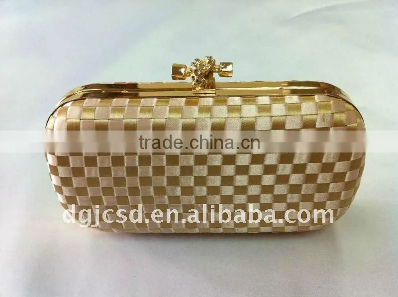 factory sell satin evening handbag