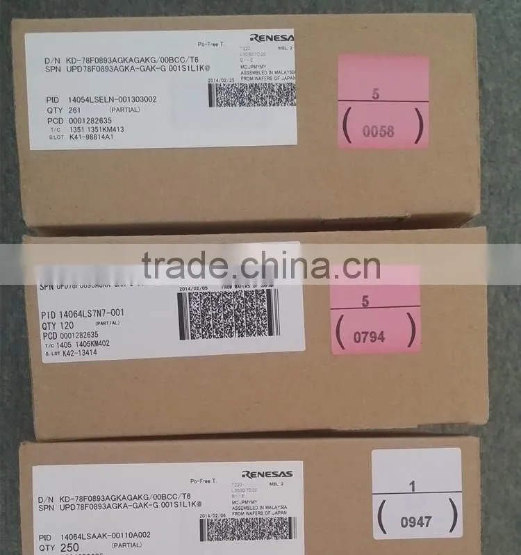 Renesas uPD78F0847GKA-GAK-G