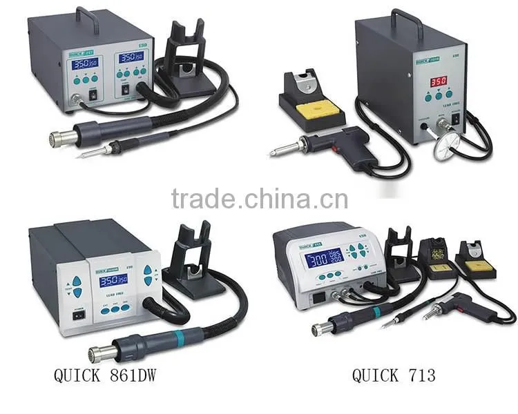 quick 885 smd rework station hot air blower heat gun