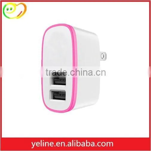 For ASUS T45/ 2 laser/zenfone zoom 2 port European style cube adapter