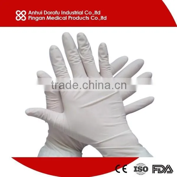 Blue Nitrile examination glove CE ISO FDA