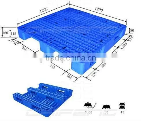 plastic pallets making machine for loading good