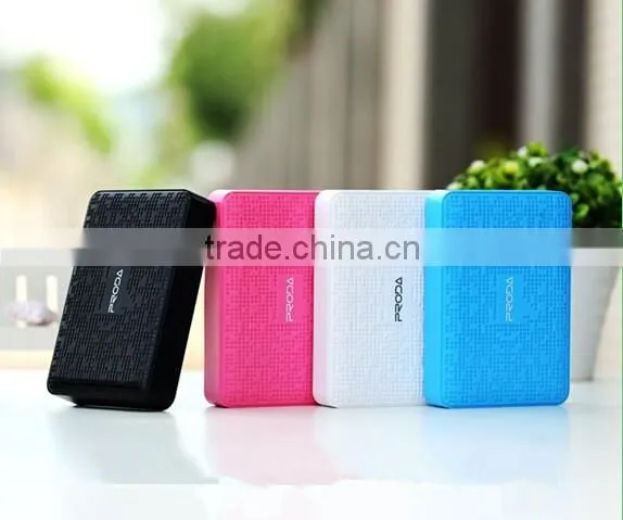 Remax Hot selling Dual output 2.1A 12000mah Power bank samsung battery