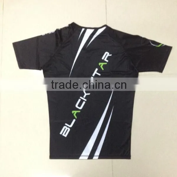 Lycra rash guards wholesale,hot selling printed rash guard,custom your own design rash guard pattern