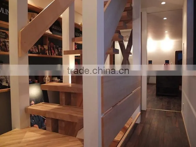 60 mm unfinished oak stair treads from Guangzhou Factory