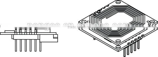 RFID 13.56MHz smart card read module