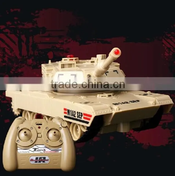 JD803infrared control 1:48 RC battle tanks in helicopter chenghai rc tank 3channel hecopter