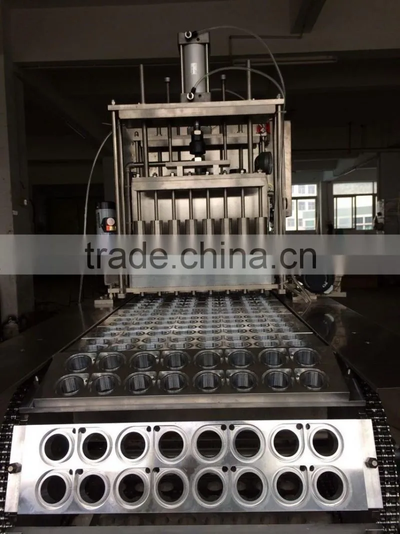 Full automatic fruit jelly cup sealing machine
