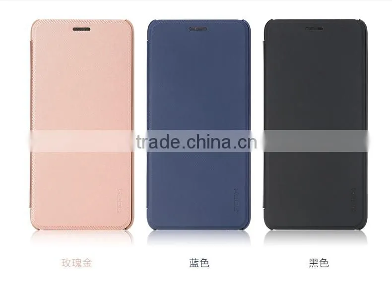 Original ROCK Brand Veena Series Hard PC Rubber Case for xiaomi 5 PU Leather Flip Case MT-5501